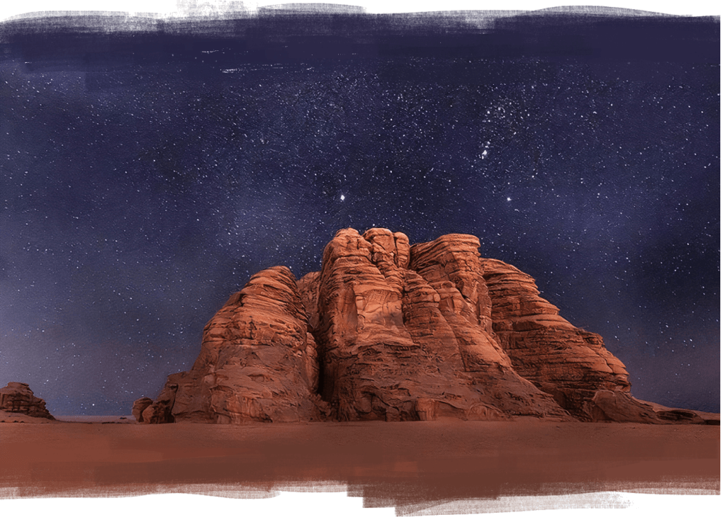 night-desert